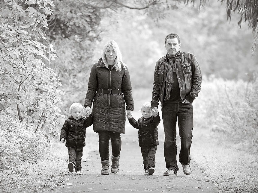 Family Portrait, Abbey Fields, Kenilworth, Warwickshire